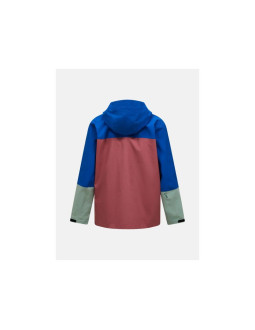 Kurtka męska peak performance m trail hipe 2.5l shell jacket kolor niebieski 2