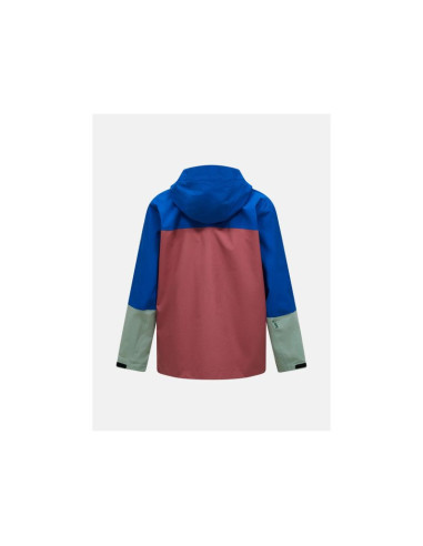 Kurtka męska peak performance m trail hipe 2.5l shell jacket kolor niebieski