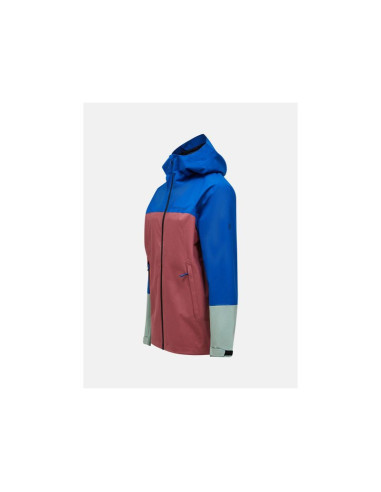 Kurtka męska peak performance m trail hipe 2.5l shell jacket kolor niebieski