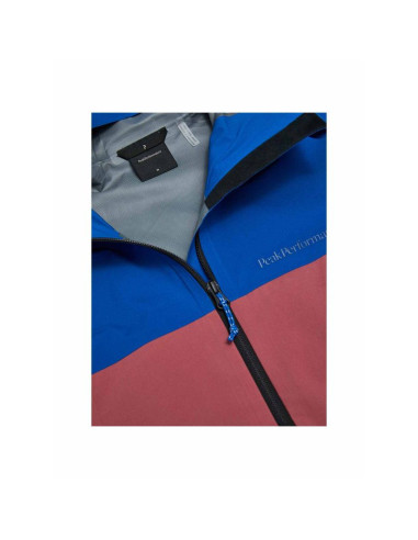 Kurtka męska peak performance m trail hipe 2.5l shell jacket kolor niebieski