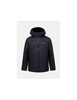 Kurtka męska peak performance m monolight insulated hood jacket kolor czarny