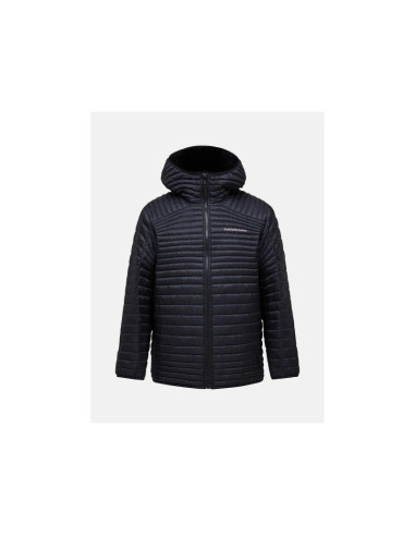 Kurtka męska peak performance m monolight insulated hood jacket kolor czarny