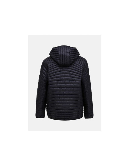 Kurtka męska peak performance m monolight insulated hood jacket kolor czarny