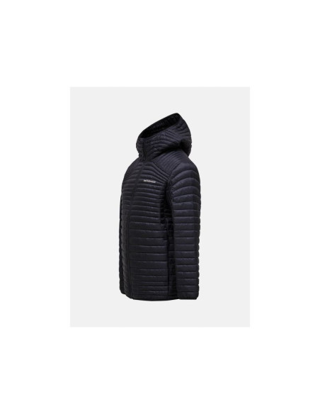 Kurtka męska peak performance m monolight insulated hood jacket kolor czarny