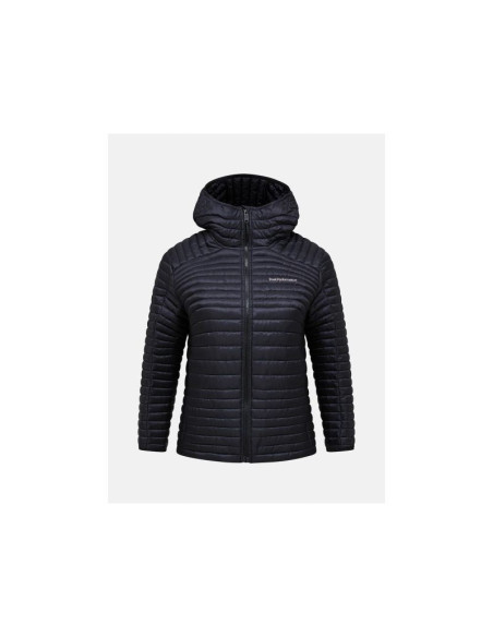 Kurtka damska peak performance w monolight synthetic hood jacket kolor czarny