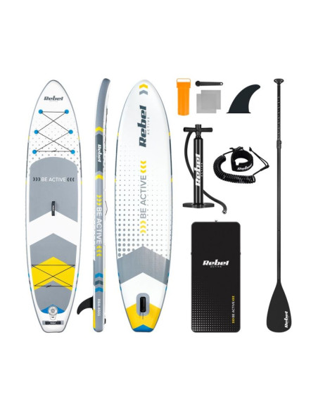 Deska sup rebel active pompowana 350x81x15cm biała