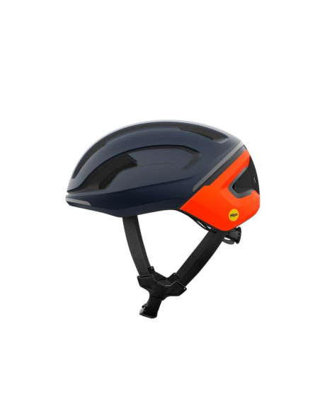Kask szosowy poc omne beacon mips - apatite navy/fluo orange matt rozmiar: m