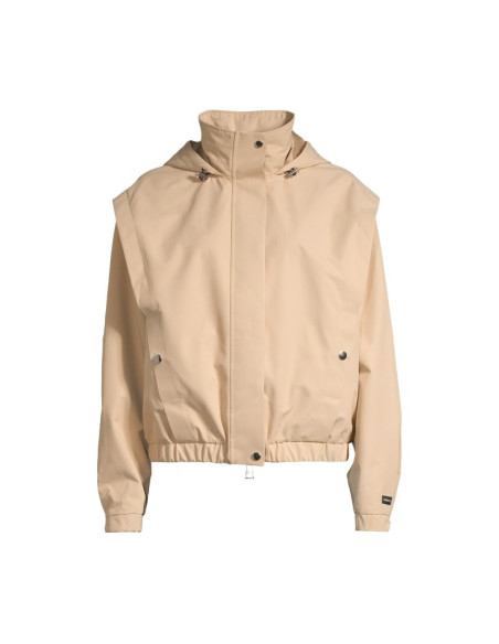Kurtka damska casall scandi bomber rain jacket kolor beżowy