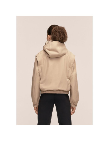 Kurtka damska casall scandi bomber rain jacket kolor beżowy