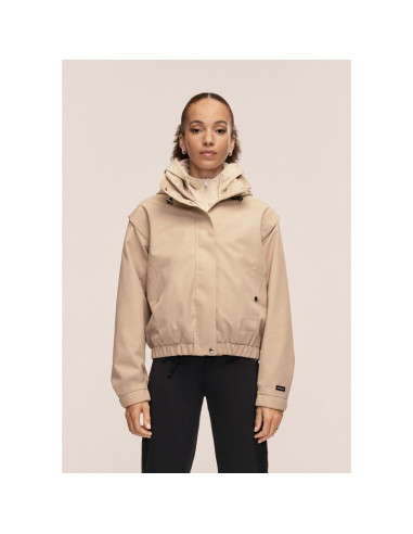 Kurtka damska casall scandi bomber rain jacket kolor beżowy