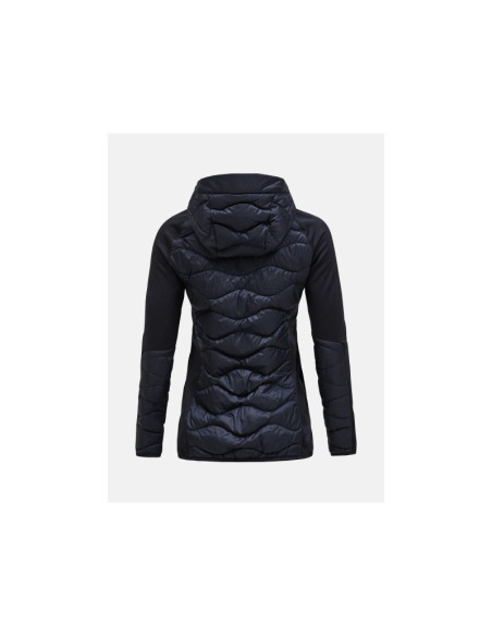 Kurtka peak performance w helium down hybrid hood czarny