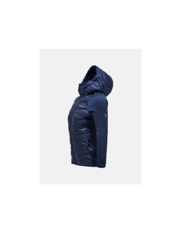 Kurtka peak performance w helium down hybrid hood granatowy - m 2