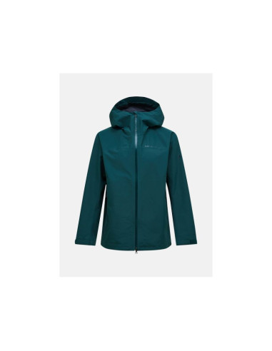 Kurtka męska peak performance m treeline hipe 2.5l shell jacket kolor zielony