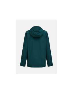 Kurtka męska peak performance m treeline hipe 2.5l shell jacket kolor zielony 2