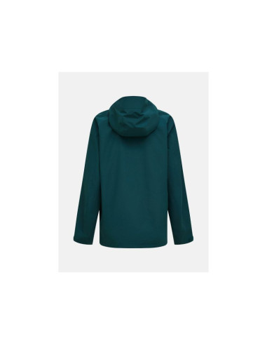 Kurtka męska peak performance m treeline hipe 2.5l shell jacket kolor zielony