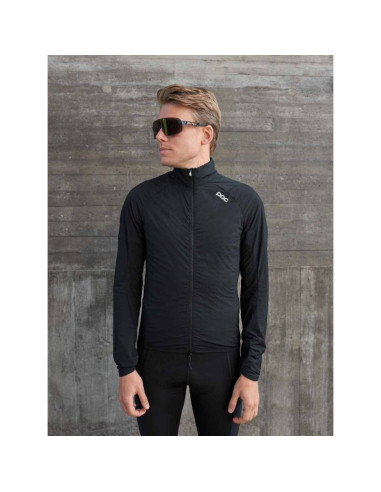 Kurtka rowerowa poc pro thermal jacket czarny