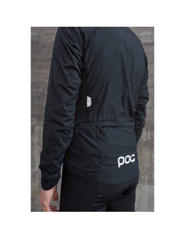 Kurtka rowerowa poc pro thermal jacket czarny