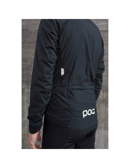Kurtka rowerowa poc pro thermal jacket czarny