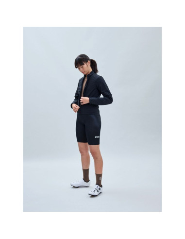 Kurtka rowerowa poc w's thermal splash jacket czarny