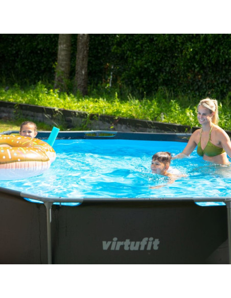 Virtufit okrągły basen 305 cm z pompą filtrującą
