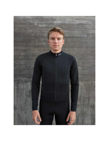 Kurtka rowerowa poc m's thermal jacket czarny