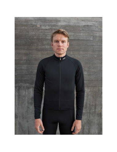 Kurtka rowerowa poc m's thermal jacket czarny