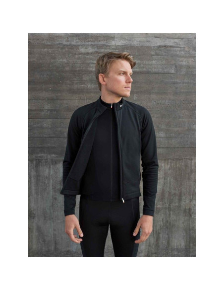 Kurtka rowerowa poc m's thermal jacket czarny