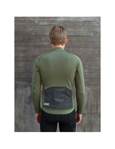 Kurtka rowerowa poc m's thermal jacket zielony