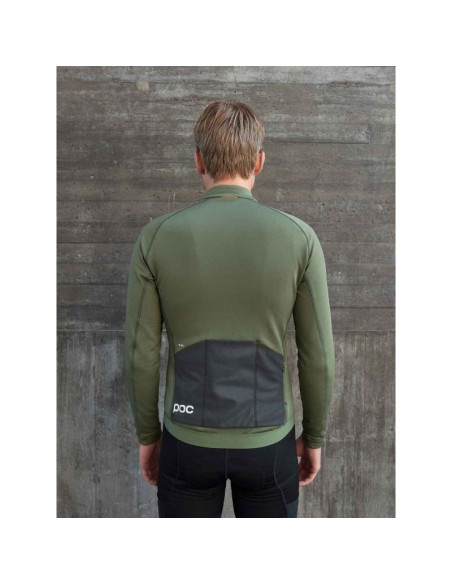 Kurtka rowerowa poc m's thermal jacket zielony