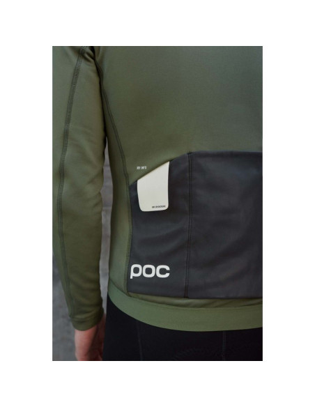 Kurtka rowerowa poc m's thermal jacket zielony