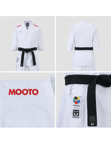 Kimono do karate extera kata wkf red | mooto
