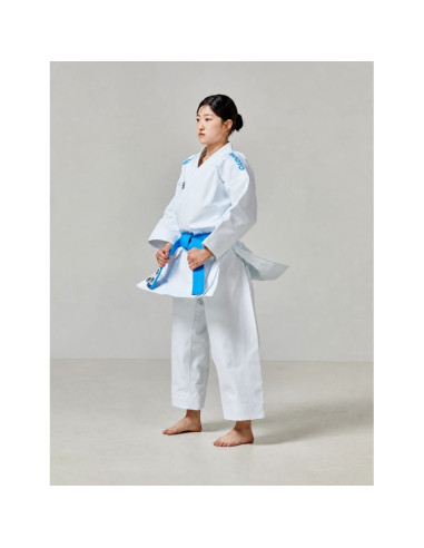Kimono do karate extera kata wkf blue | mooto