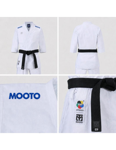 Kimono do karate extera kata wkf blue | mooto