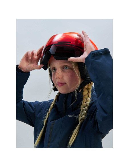 Kask narciarski poc pocito obex visor pomarańczowy