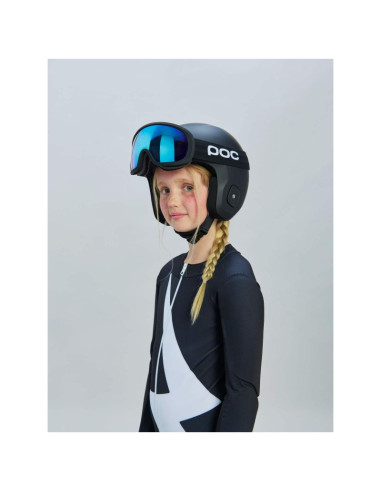 Kask narciarski poc skull dura jr czarny mat