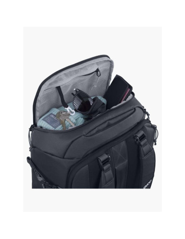 Plecak evoc athlete backpack 30 carbon grey - black