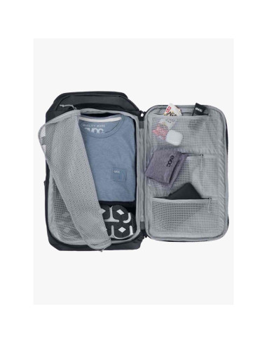 Plecak evoc athlete backpack 30 carbon grey - black