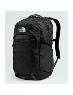 The north face router plecak czarny nylon, poliester pochodzący z recyklingu