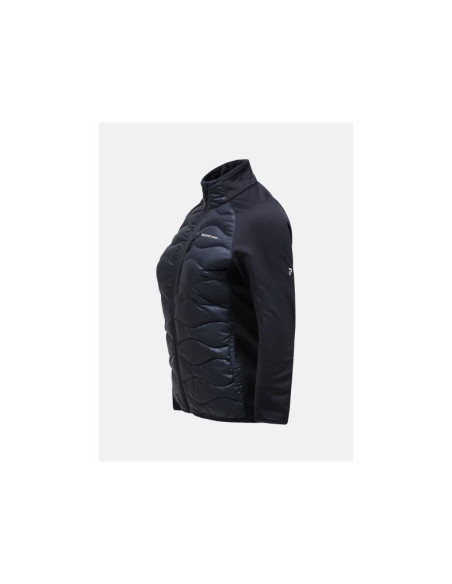 Kurtka damska puchowa peak performance w helium down hybrid jack kolor czarny