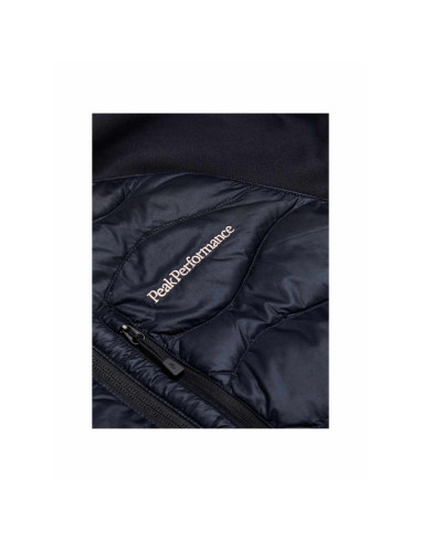 Kurtka damska puchowa peak performance w helium down hybrid jack kolor czarny