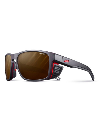Okulary z polaryzacją julbo shield reactiv high mountain 2-4 black orange (j5065014)