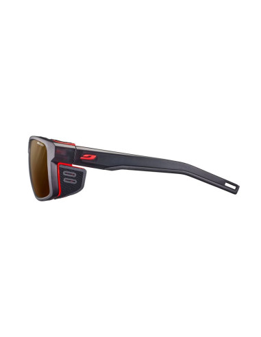 Okulary z polaryzacją julbo shield reactiv high mountain 2-4 black orange (j5065014)