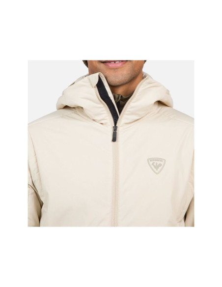 Kurtka outdoorowa męska rossignol opside hoodie jkt beżowa
