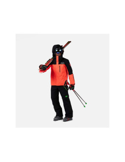 Spodnie narciarskie męskie rossignol hero insulated ski pant czarne 2