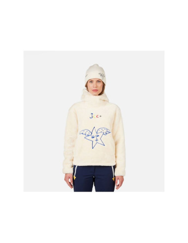 Bluza damska rossignol w jcc valdiz fleece biały