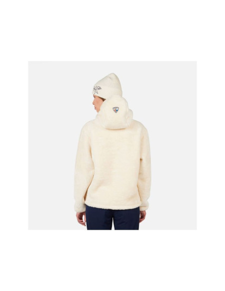 Bluza damska rossignol w jcc valdiz fleece biały