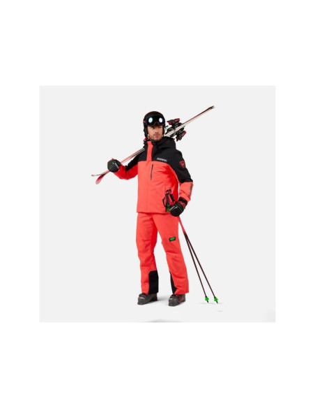 Spodnie narciarskie męskie rossignol hero insulated ski pant czerwone