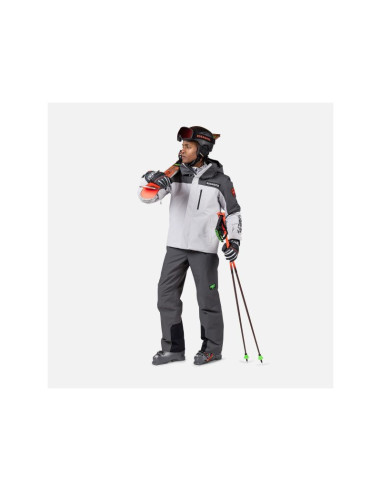 Spodnie narciarskie męskie rossignol hero insulated ski pant szare
