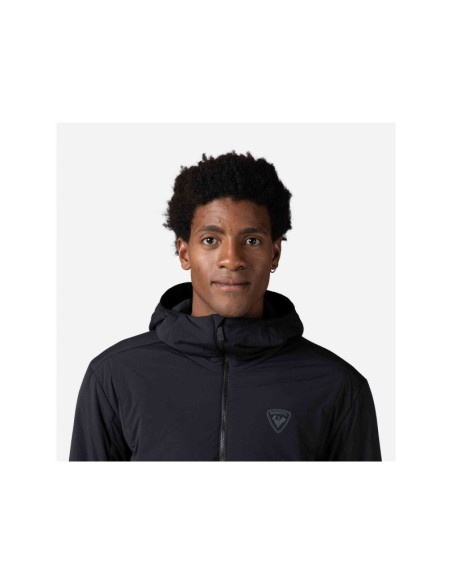 Kurtka outdoorowa męska rossignol opside hoodie jkt czarna