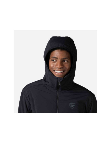 Kurtka outdoorowa męska rossignol opside hoodie jkt czarna